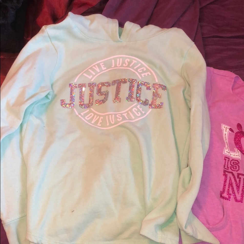 Justice sweatshirt